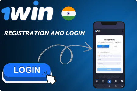 Registration and Login Process at 1Win